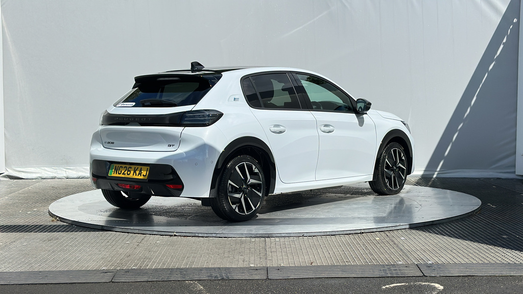 Peugeot e-208 50Kwh Gt Premium Hatchback 7.4K White #6