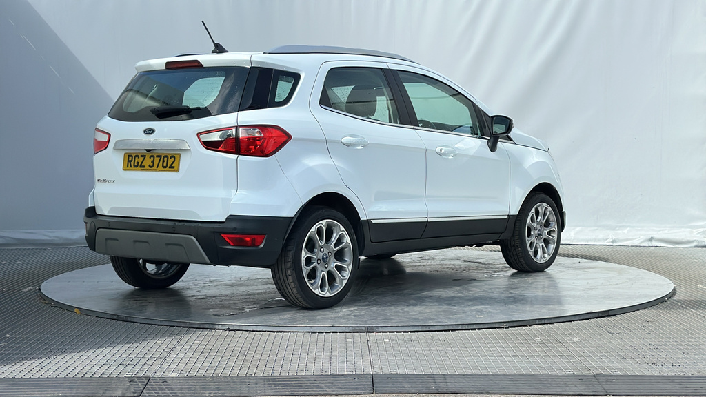 Ford Ecosport 1.0T Ecoboost Gpf Titanium Suv E RGZ3702 White #6