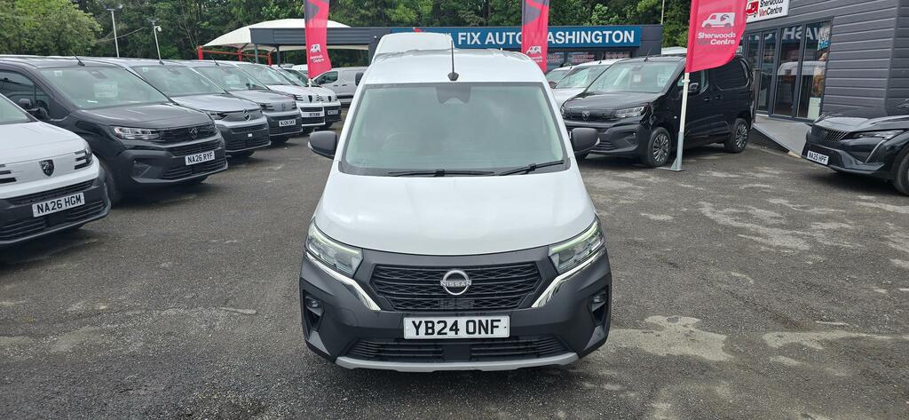 Nissan TOWNSTAR 1.3 Tce Acenta Panel Van 6Dr L1 Euro White #2