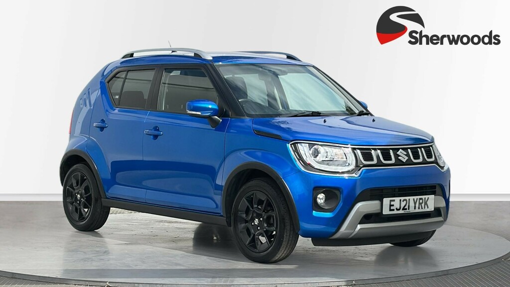 Suzuki Ignis 1.2 Dualjet Mhev Sz5 Hatchback Hybrid C EJ21YRK Blue