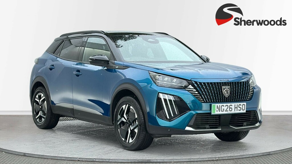 Peugeot e-2008 54Kwh Gt Suv 7Kw Charger 156 Blue