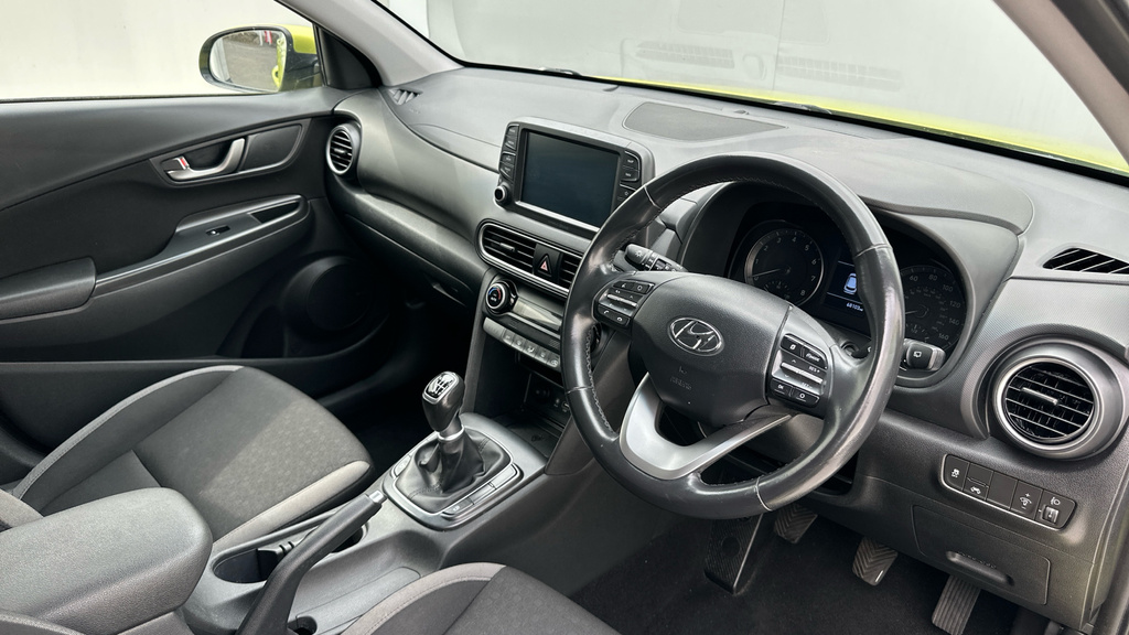 Hyundai Kona 1.0 T-gdi Premium Suv Euro 6 S EK69AEE Yellow #2