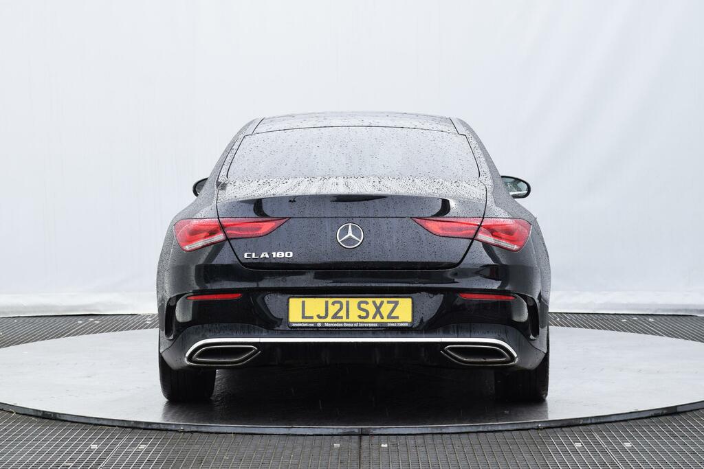 Mercedes-Benz CLA Class 1.3 Cla180 Amg Line Premium Plus 2 Coupe Pet LJ21SXZ Black #5