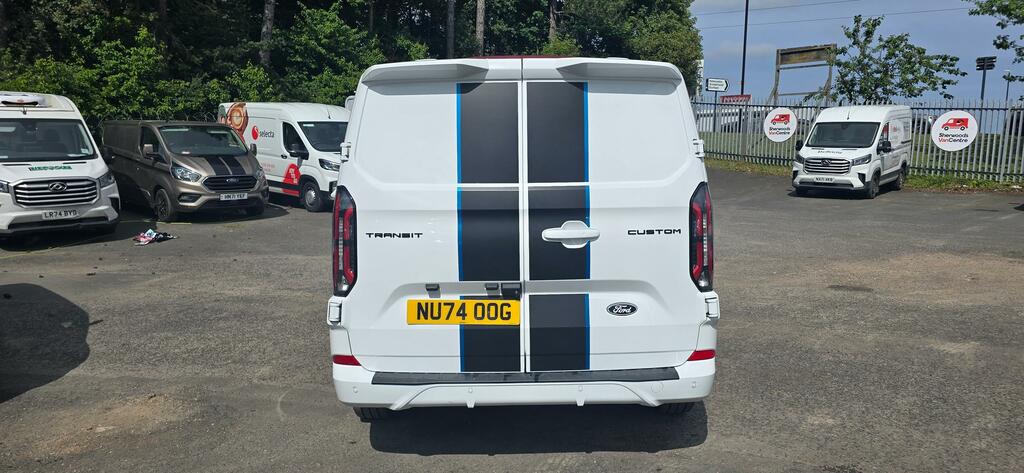 Ford Transit Custom 2.0 300 Ecoblue Sport Panel Van White #6