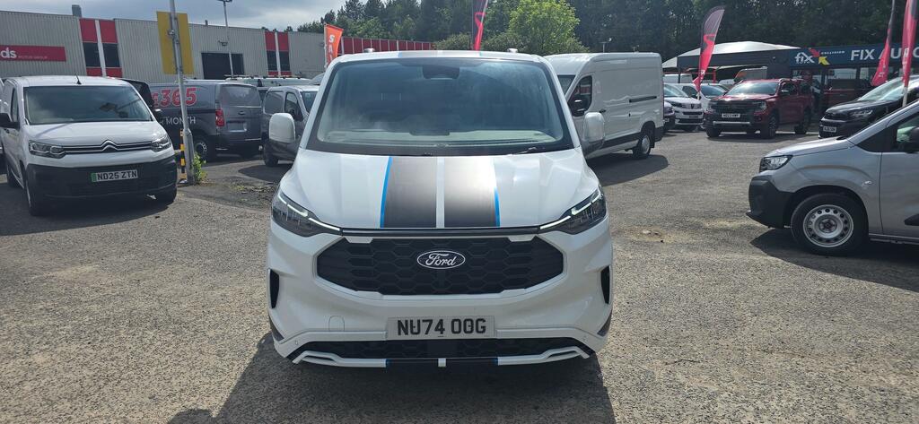 Ford Transit Custom 2.0 300 Ecoblue Sport Panel Van White #2
