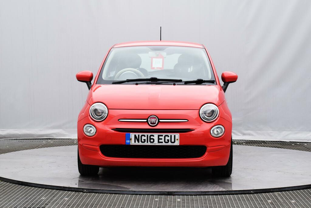 Fiat 500 Lounge White #9