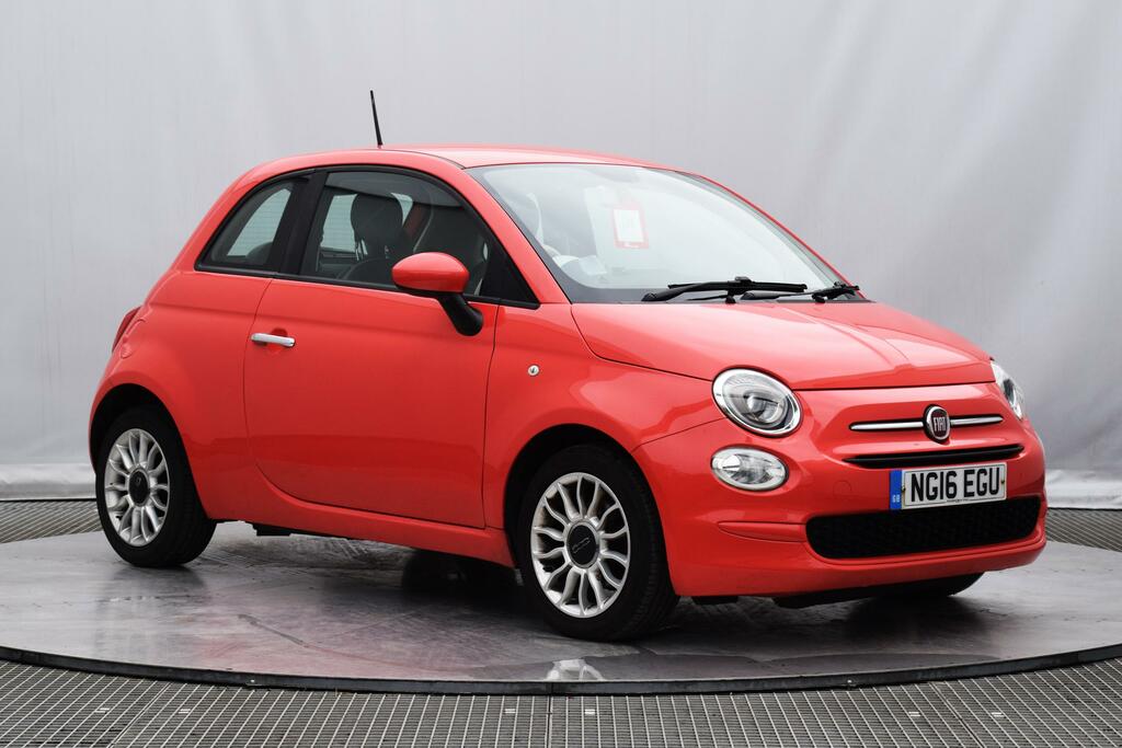 Fiat 500 1.2 Eco Pop Star Hatchback Euro Pink