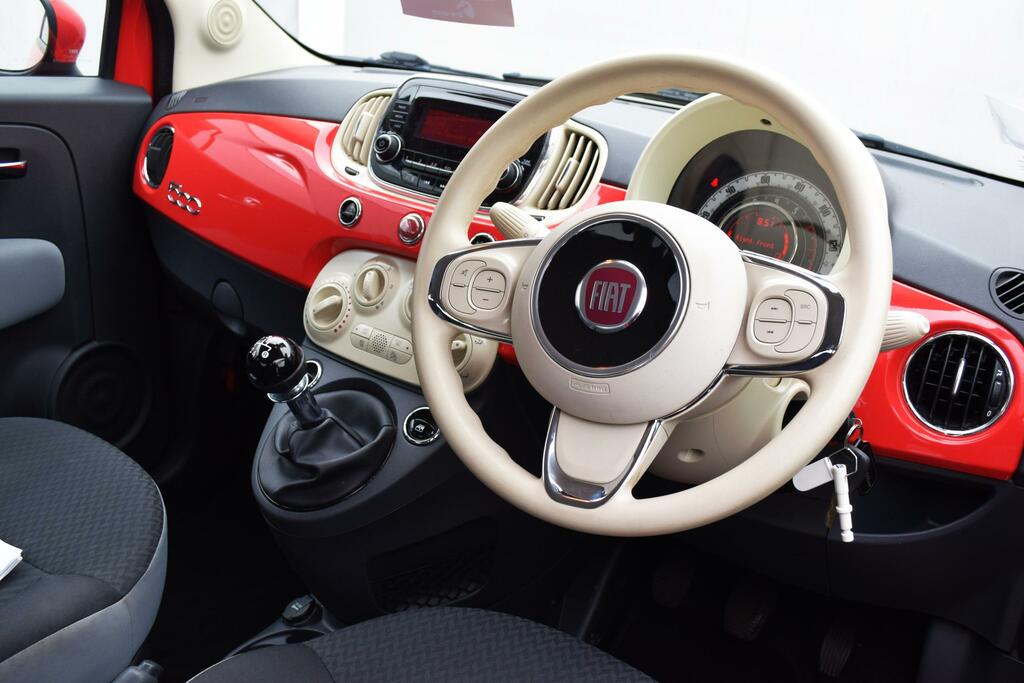 Fiat 500 Lounge White #17