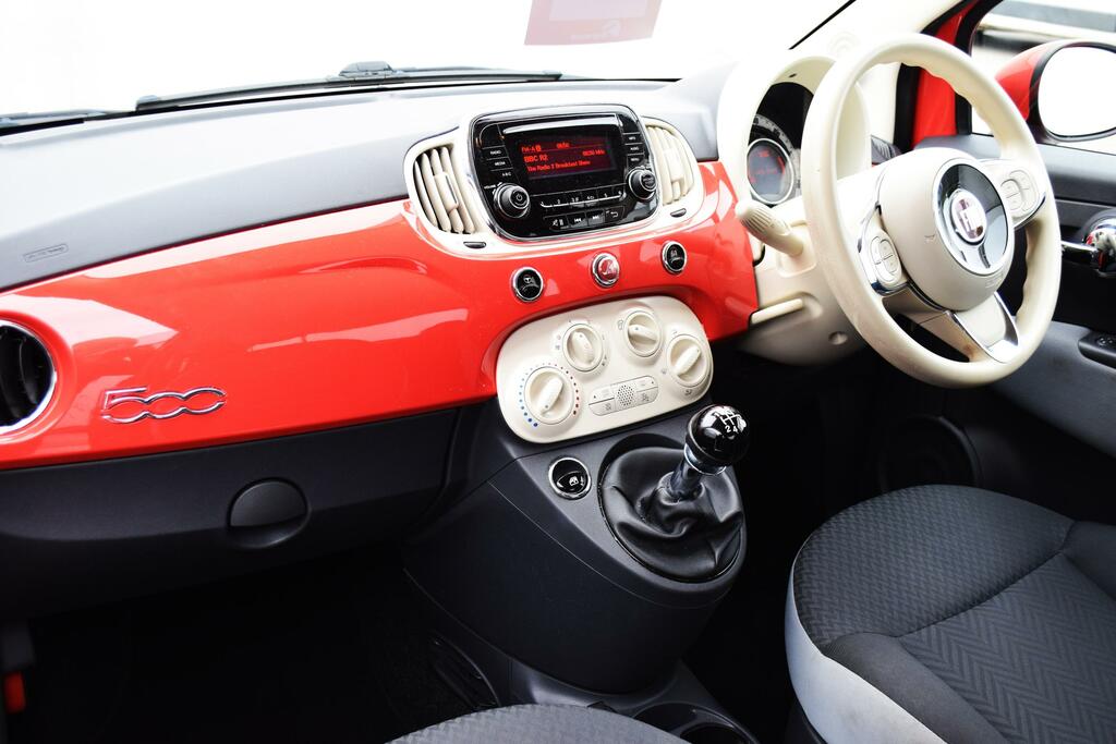 Fiat 500 Lounge White #12