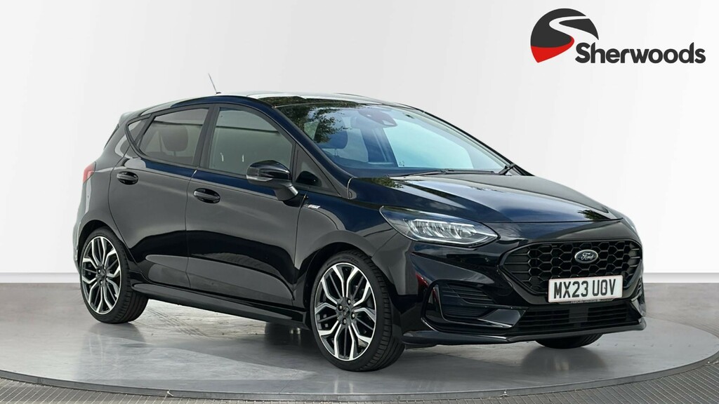 Ford Fiesta 1.0T Ecoboost St-line X Hatchback Manua MX23UOV Black