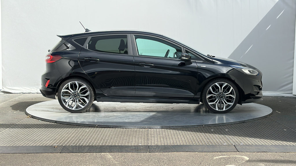 Ford Fiesta 1.0T Ecoboost St-line X Hatchback Manua MX23UOV Black #5