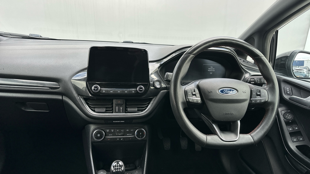 Ford Fiesta 1.0T Ecoboost St-line X Hatchback Manua MX23UOV Black #4