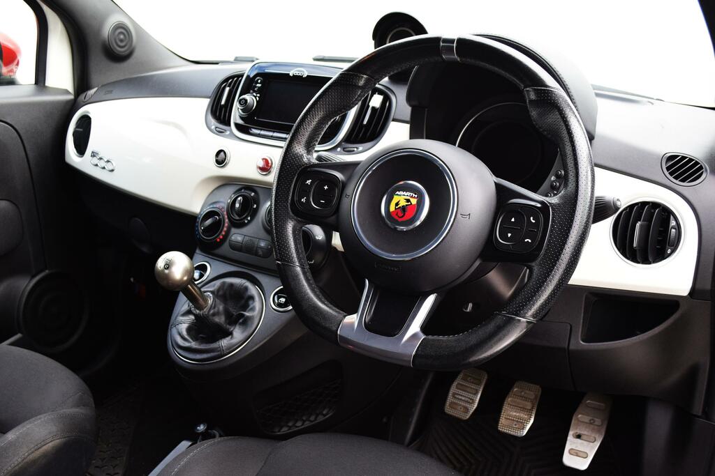 Abarth 595 1.4 T-jet Hatchback Euro 6 145 White #2