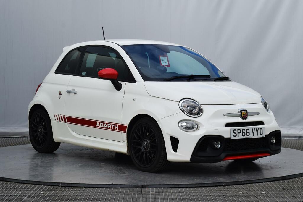 Abarth 595 1.4 T-jet Hatchback Euro 6 145 White #5