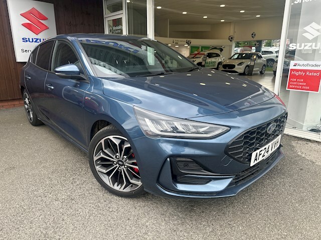 Ford Focus 1.0T Ecoboost Mhev St-line X Hatchback Blue