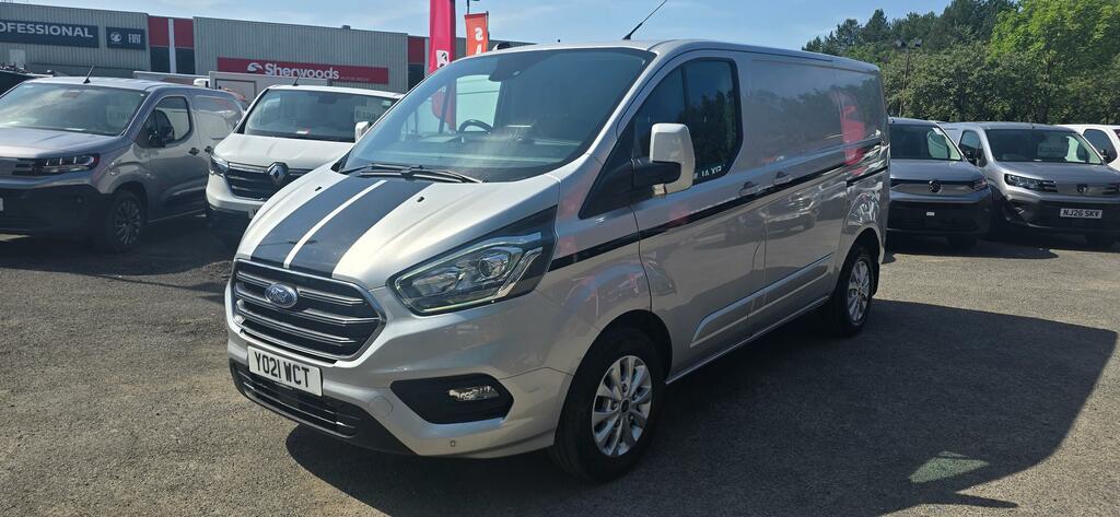 Ford Transit Custom 2.0 280 Ecoblue Limited Panel Van Manua Silver #4