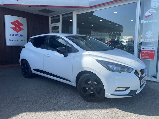 Nissan Micra 1.0 Ig-t N-sport Hatchback Euro White