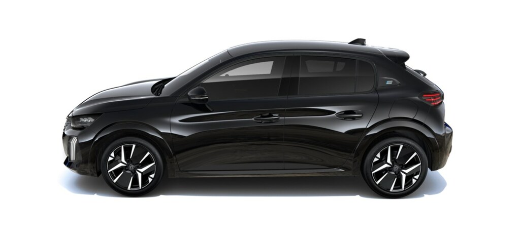 Peugeot e-208 50Kwh Gt Hatchback 7.4Kw Charge Black #3
