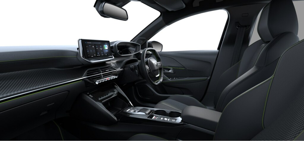 Peugeot e-208 50Kwh Gt Hatchback 7.4Kw Charge Black #5