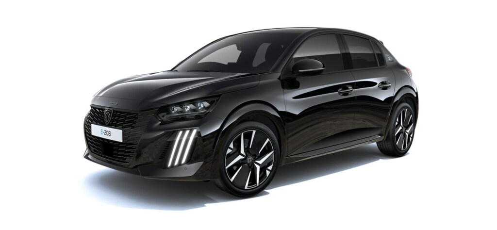 Peugeot e-208 50Kwh Gt Hatchback 7.4Kw Charge Black #2