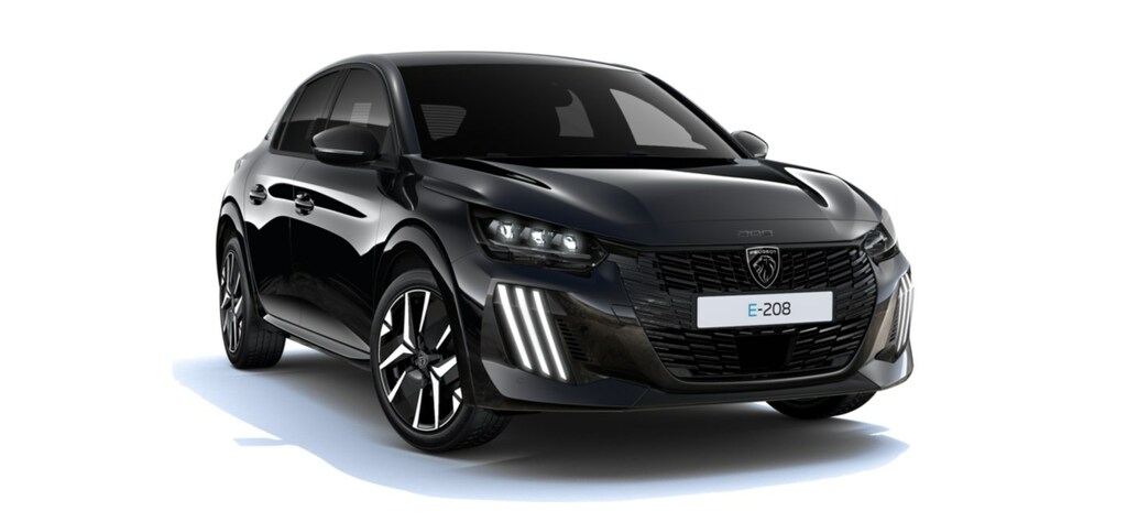 Peugeot e-208 50Kwh Gt Hatchback 7.4Kw Charge Black
