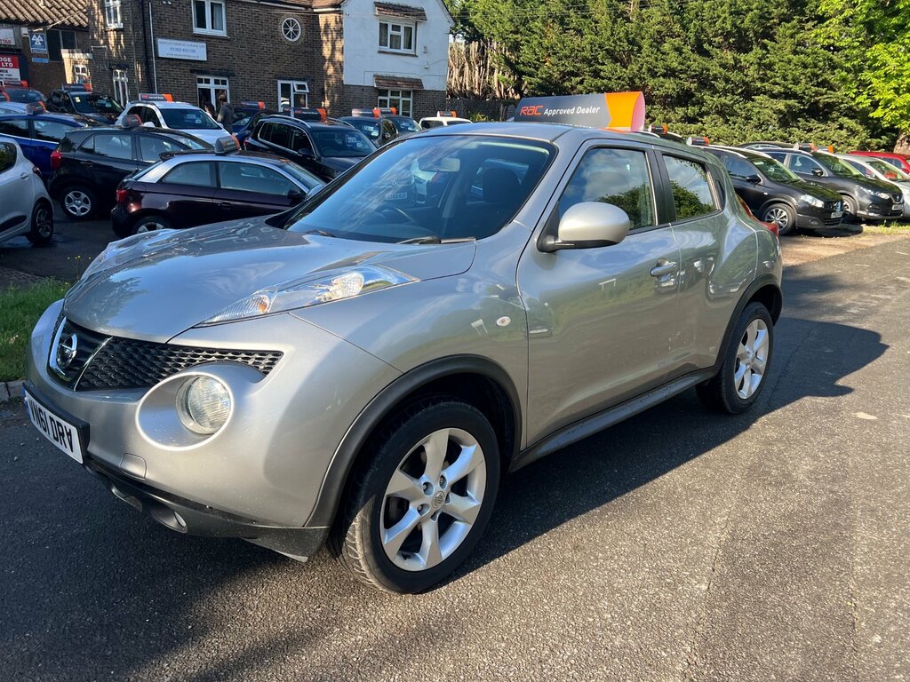 Nissan Juke 1.6 Acenta Suv Euro 5 117 Ps Silver