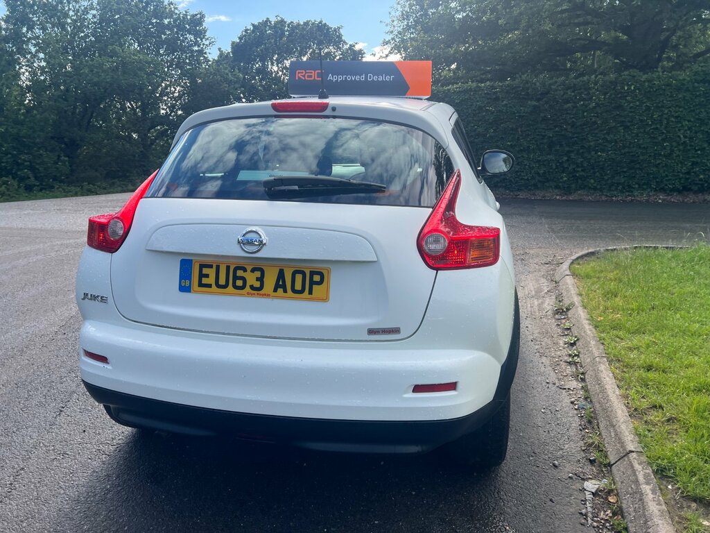 Nissan Juke 1.6 Acenta Suv Euro 5 Ss 117 EU63AOP White #5
