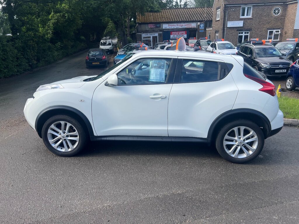 Nissan Juke 1.6 Acenta Suv Euro 5 Ss 117 EU63AOP White #3