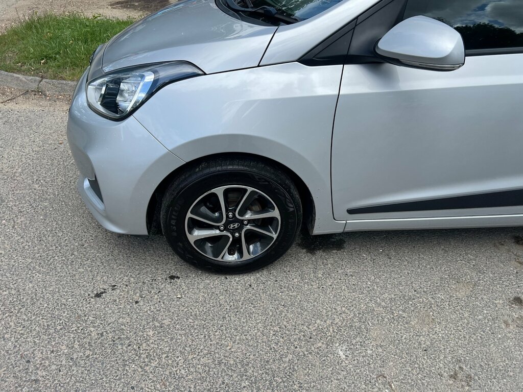 Hyundai I10 1.0 Se Silver #4
