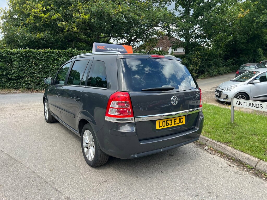 Vauxhall Zafira 1.8 16V Design Mpv Euro 5 120 P Grey #4