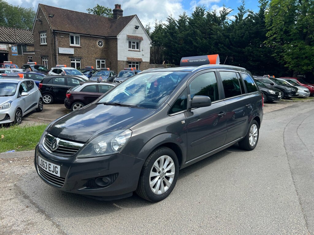 Vauxhall Zafira 1.8 16V Design Mpv Euro 5 120 P Grey
