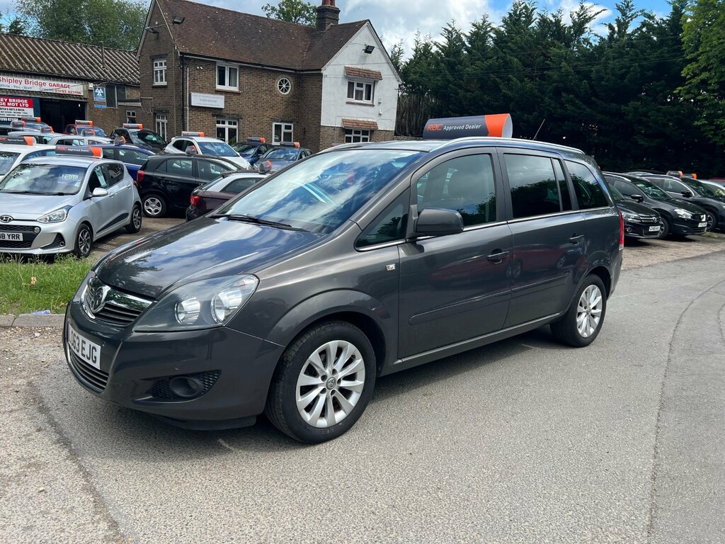 Vauxhall Zafira 1.8 16V Design Mpv Euro 5 120 P Grey #2