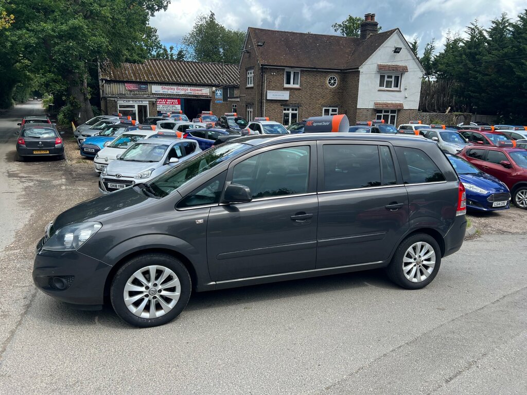 Vauxhall Zafira 1.8 16V Design Mpv Euro 5 120 P Grey #3