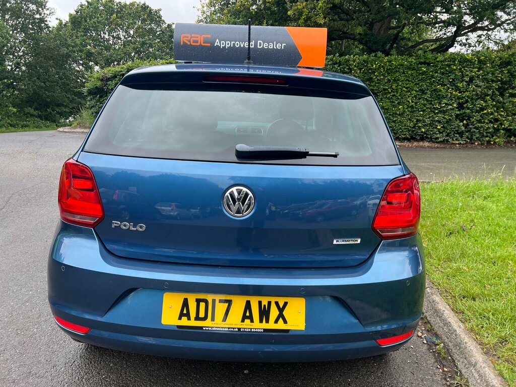Volkswagen Polo 1.0 Match Edition Hatchback Euro AD17AWX Blue #5