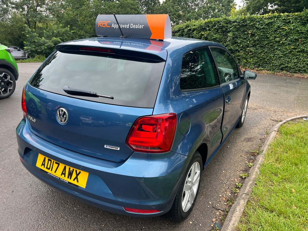 Volkswagen Polo 1.0 Match Edition Hatchback Euro AD17AWX Blue #6