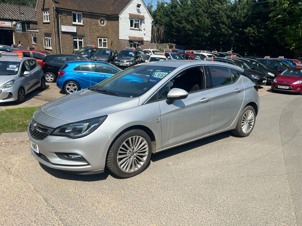 Vauxhall Astra 1.4I Turbo Elite Hatchback Euro DS67HWR Silver #2