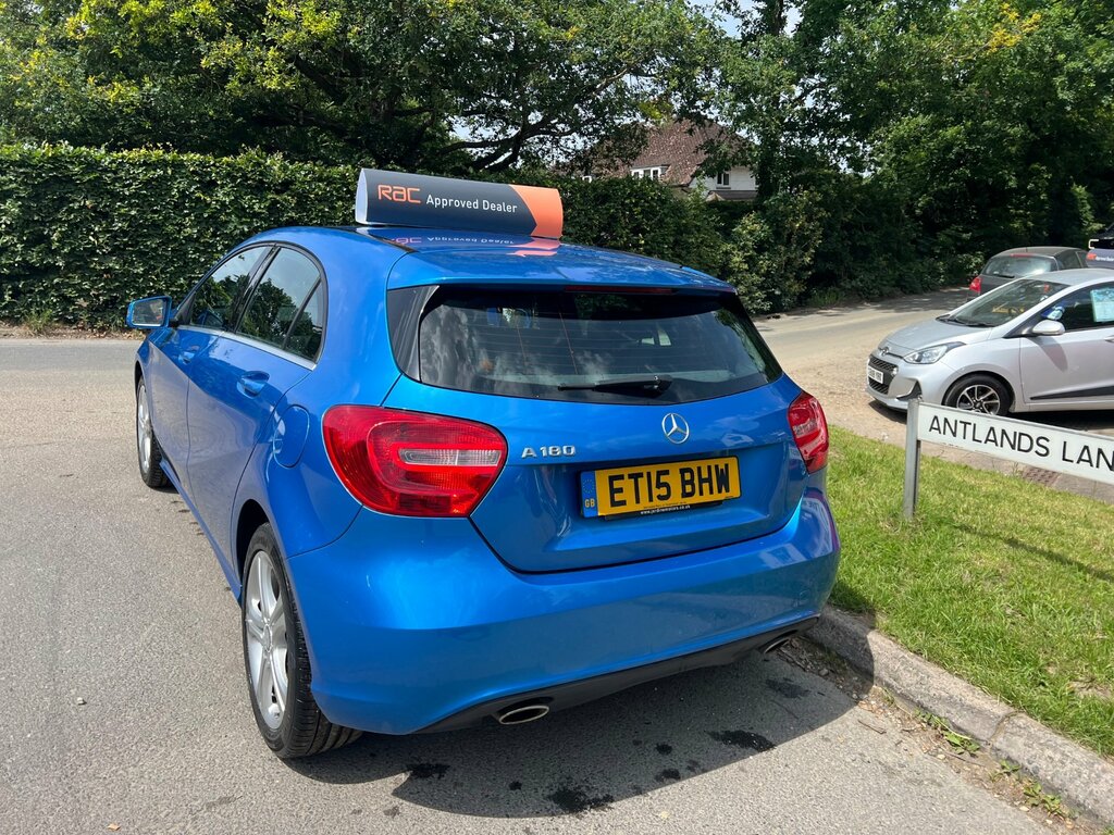 Mercedes-Benz A Class 1.6 A180 Sport Edition Hatchback Blue #4