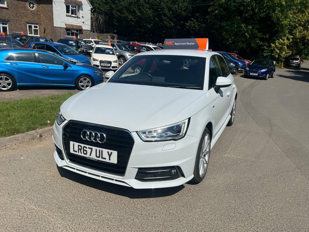 Audi A1 1.4 Tfsi S Line Sportback Euro 6 White #3