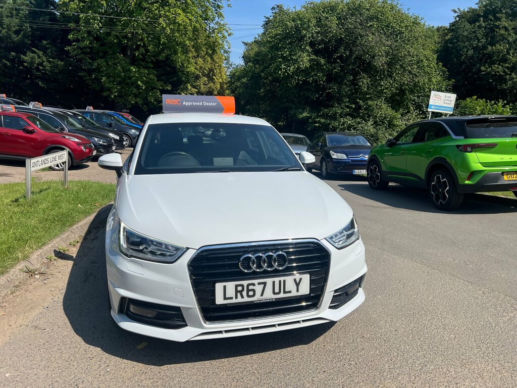 Audi A1 1.4 Tfsi S Line Sportback Euro 6 White