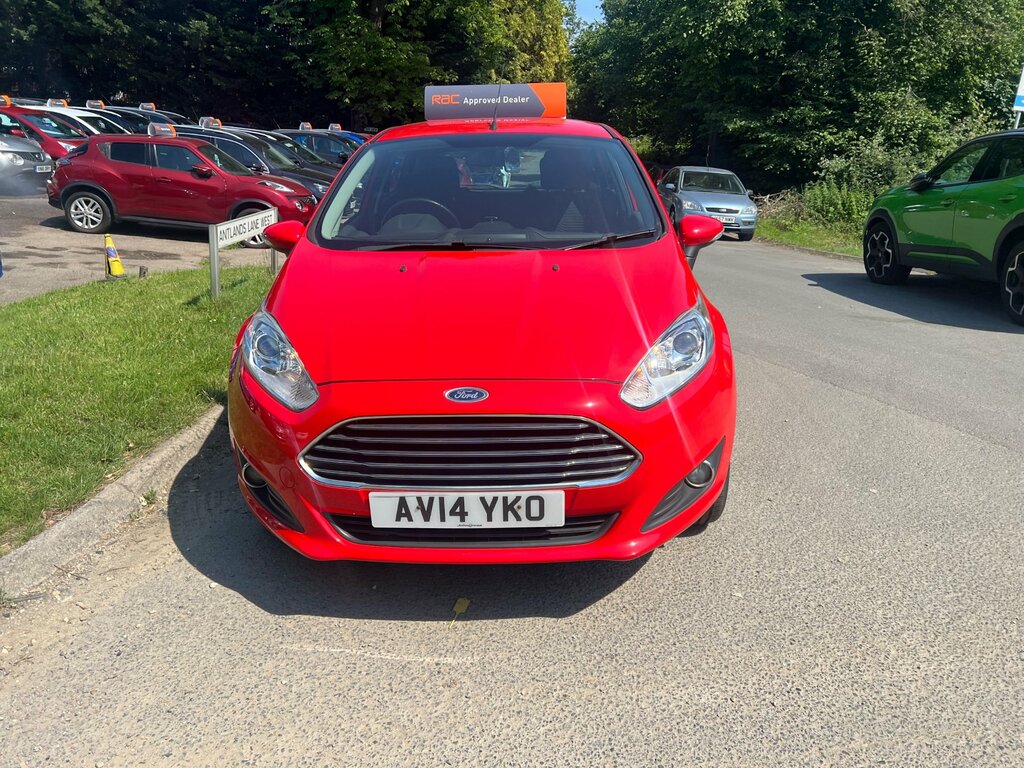 Ford Fiesta 1.25 Zetec Hatchback Euro 5 82 Red #2