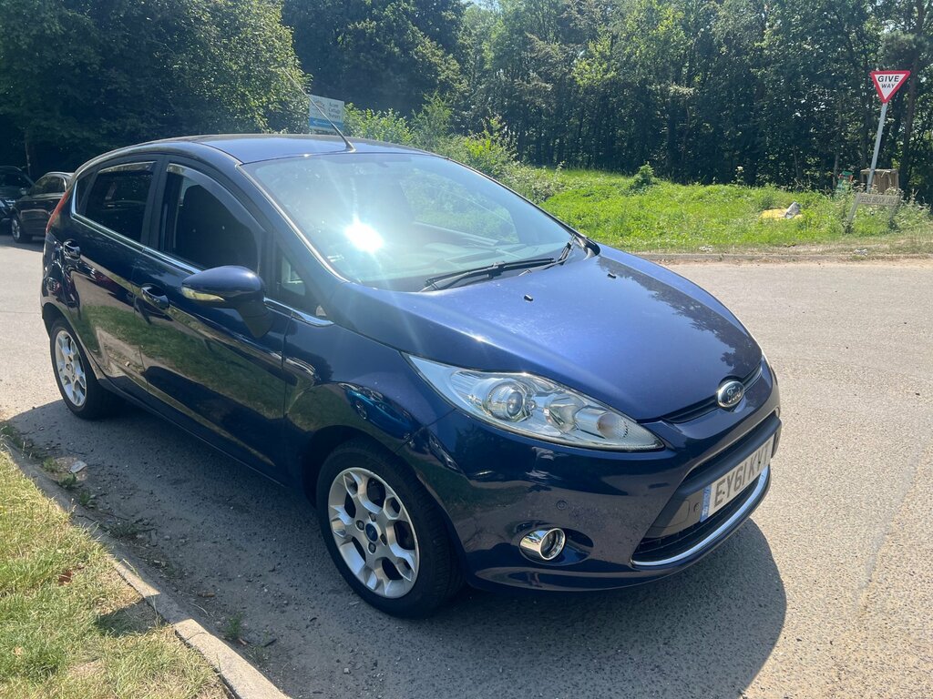 Ford Fiesta 1.4 Zetec Hatchback 133 Gkm, 9 Blue #4