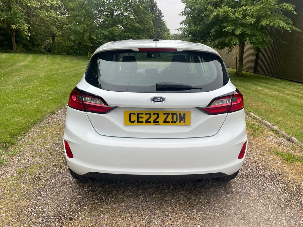 Ford Fiesta Hatchback 1.1 Ti-vct Trend Euro 6 Ss 2022 White #5