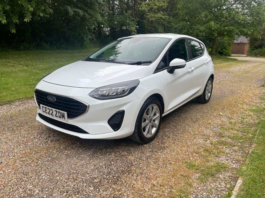 Ford Fiesta Hatchback 1.1 Ti-vct Trend Euro 6 Ss 2022 White #3