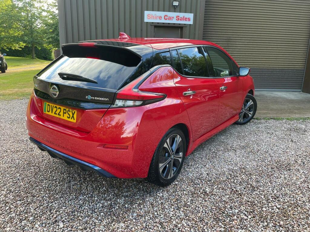 Nissan Leaf Hatchback 40Kwh N-connecta 202222 DV22PSX Red #6