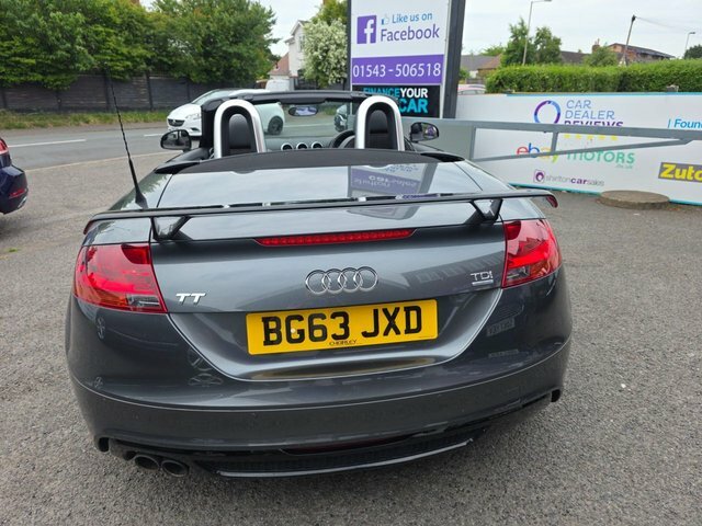 Audi TT Tdi Black Edition Roadster Grey #6