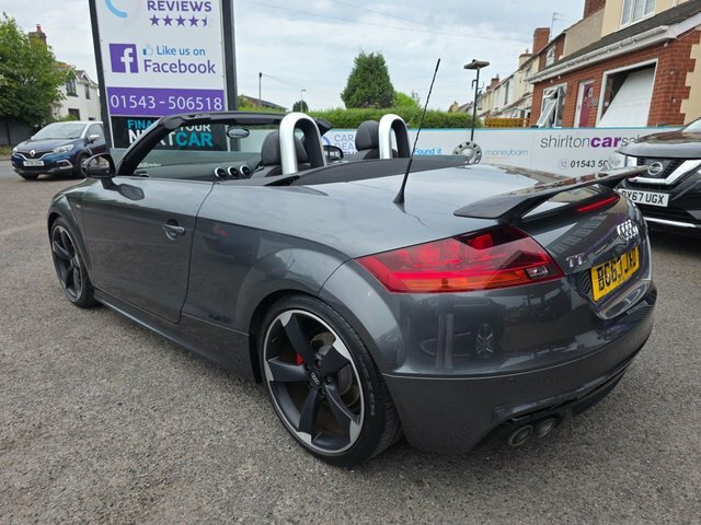 Audi TT Tdi Black Edition Roadster Grey #5