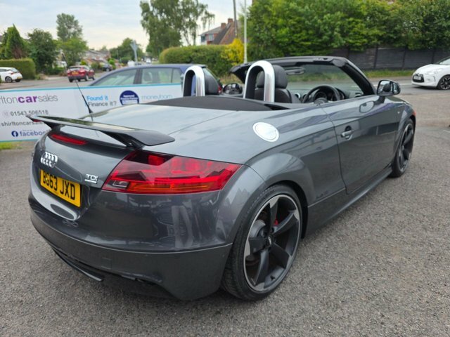 Audi TT Tdi Black Edition Roadster Grey #3