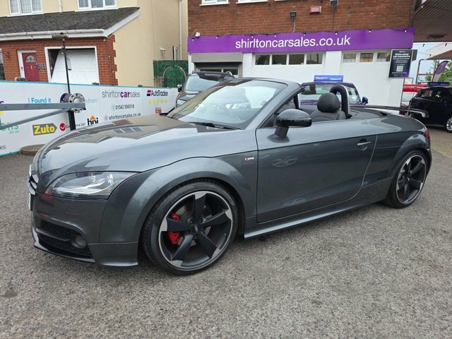 Audi TT Tdi Black Edition Roadster Grey #2