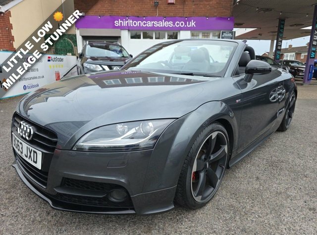 Audi TT Tdi Black Edition Roadster Grey