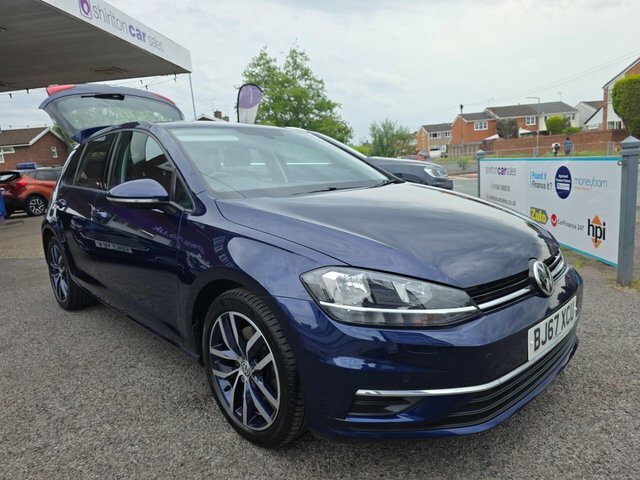 Volkswagen Golf Tsi Se Nav Hatchback BJ67XCU Blue #2